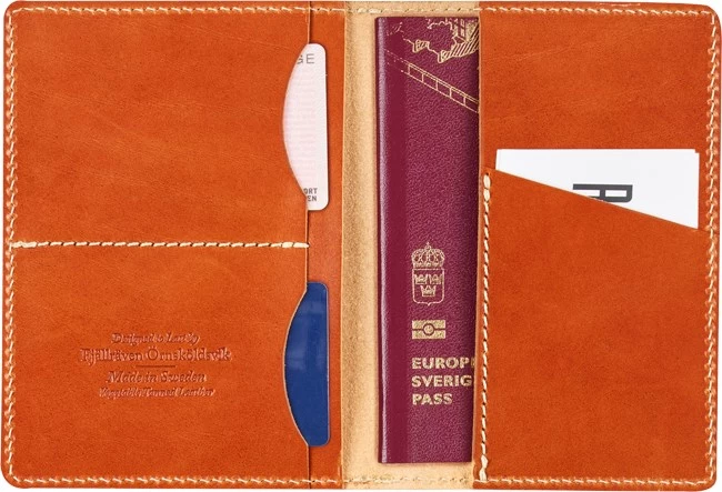 FJÄLLRÄVEN Leather Passport Cover 2 FJÄLLRÄVEN Leather Passport Cover - Billede 2