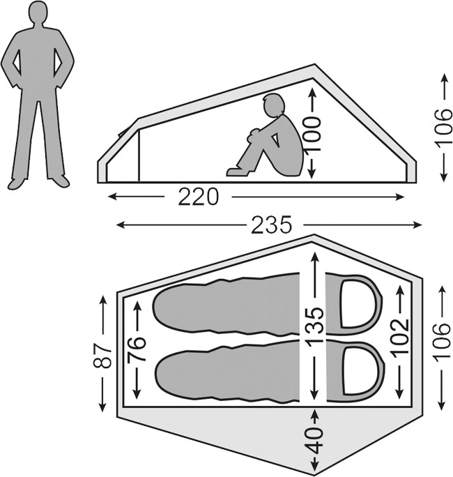 Nordisk Telemark 2 LW 2 Nordisk Telemark 2 LW - Billede 2