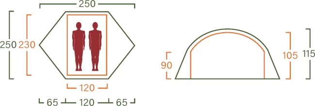Helsport Reinsfjell Pro 2 4 Helsport Reinsfjell Pro 2 - Billede 4