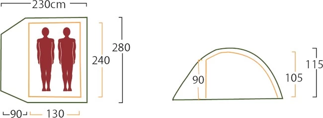 Helsport Fonnfjell Superlight 2 6 Helsport Fonnfjell Superlight 2 - Billede 6
