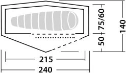 Robens Starlight 1 Tent 6 Robens Starlight 1 Tent -EventyrSøgerUdstyr 65000108 2