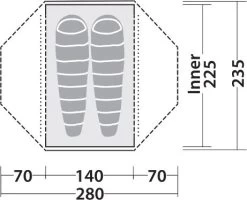 Robens Lodge 2 Tent 18 Robens Lodge 2 Tent -EventyrSøgerUdstyr 65000111 8
