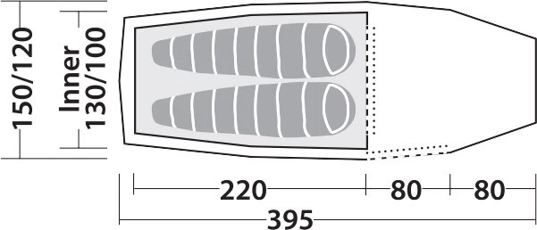 Robens Voyager 2EX Tent 7 Robens Voyager 2EX Tent - Billede 7
