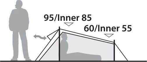 Robens Arrow Head 1 Tent 3 Robens Arrow Head 1 Tent - Billede 3