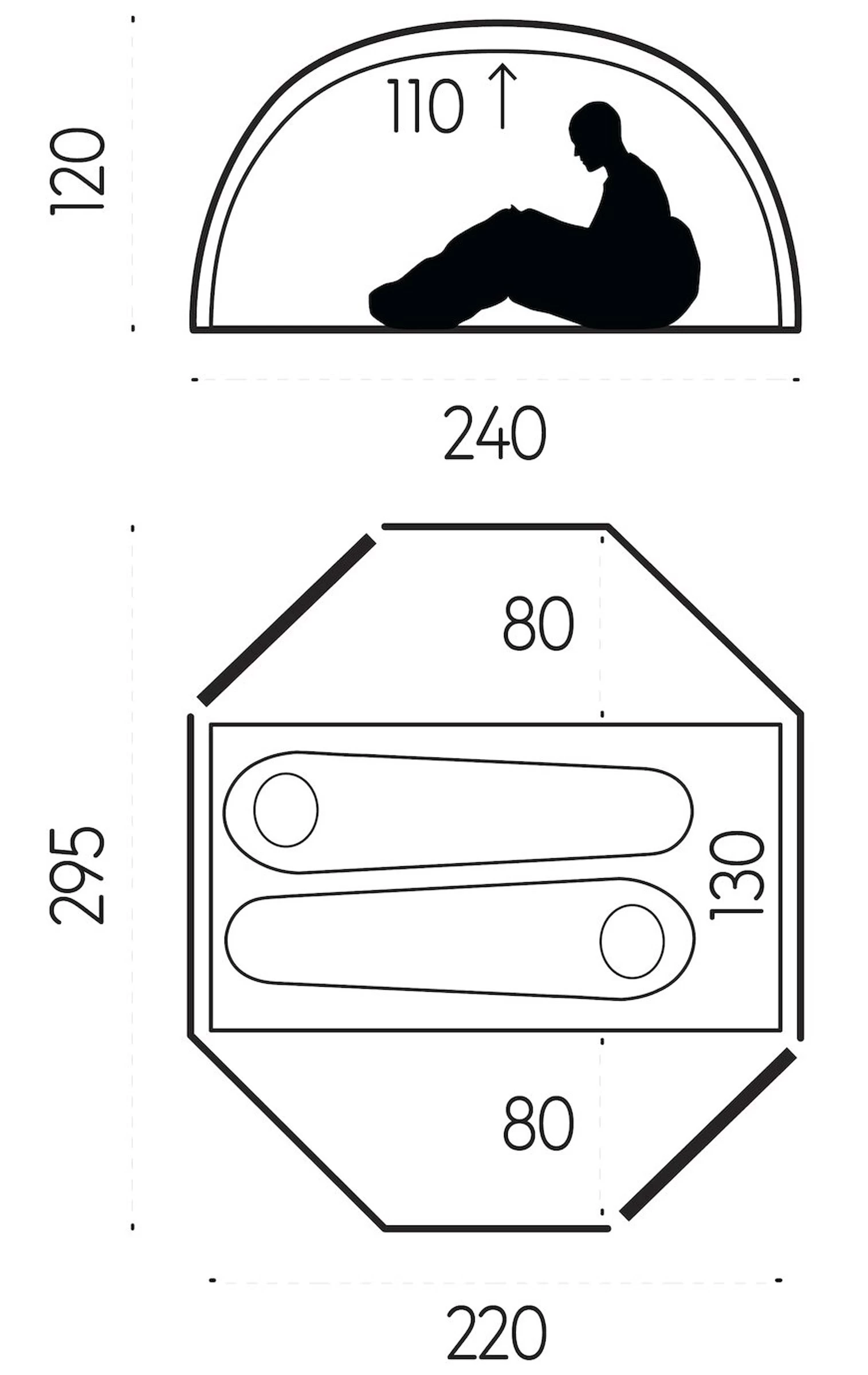 FJÄLLRÄVEN Abisko View 2 Tent 7 FJÄLLRÄVEN Abisko View 2 Tent - Billede 7
