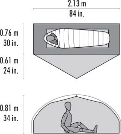 MSR Carbon Reflex™ 1 Ultralight Tent 5 MSR Carbon Reflex™ 1 Ultralight Tent -EventyrSøgerUdstyr 65000141 2