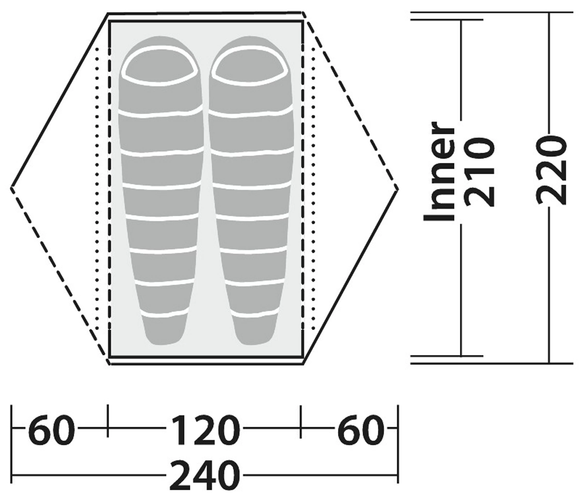 Robens Boulder 2 Tent 9 Robens Boulder 2 Tent - Billede 9