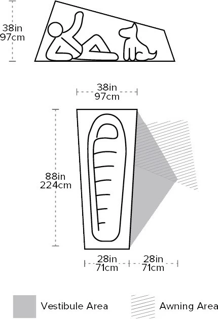 Big Agnes Copper Spur HV UL1 Tent 7 Big Agnes Copper Spur HV UL1 Tent - Billede 7