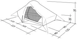 Robens Chaser 1 Tent -EventyrSøgerUdstyr 65000160 7