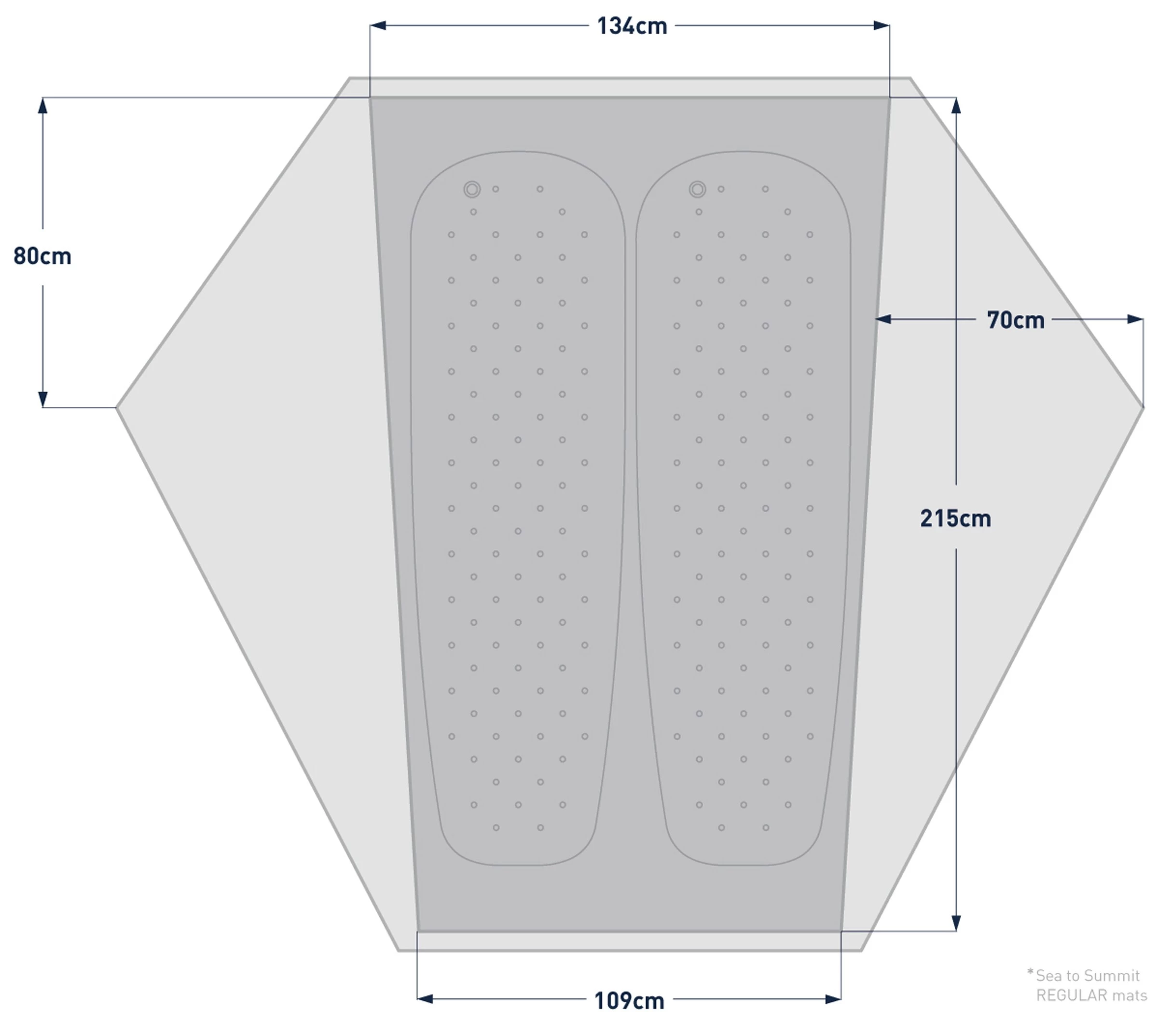 Sea To Summit Telos TR2 Ultralight Backpacking Tent 9 Sea To Summit Telos TR2 Ultralight Backpacking Tent - Billede 9