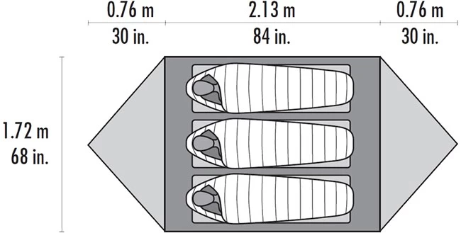 MSR Mutha Hubba™ NX Tent 5 MSR Mutha Hubba™ NX Tent - Billede 5