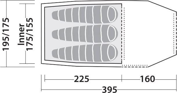 Robens Voyager Versa 3 Tent 9 Robens Voyager Versa 3 Tent - Billede 9