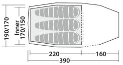 Robens Pioneer 3EX Tent 18 Robens Pioneer 3EX Tent -EventyrSøgerUdstyr 65100123 8
