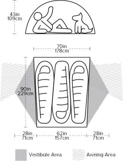 Big Agnes Copper Spur HV UL3 Tent 15 Big Agnes Copper Spur HV UL3 Tent -EventyrSøgerUdstyr 65100148 7