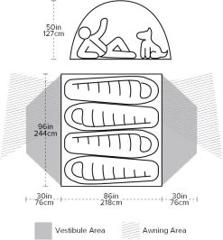Big Agnes Copper Spur HV UL4 Tent 15 Big Agnes Copper Spur HV UL4 Tent -EventyrSøgerUdstyr 65100149 7