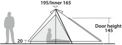 Robens Green Cone 4 PRS Tent -EventyrSøgerUdstyr 65100159 9
