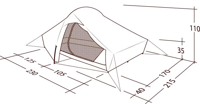 Robens Chaser 3XE Tent 8 Robens Chaser 3XE Tent - Billede 8