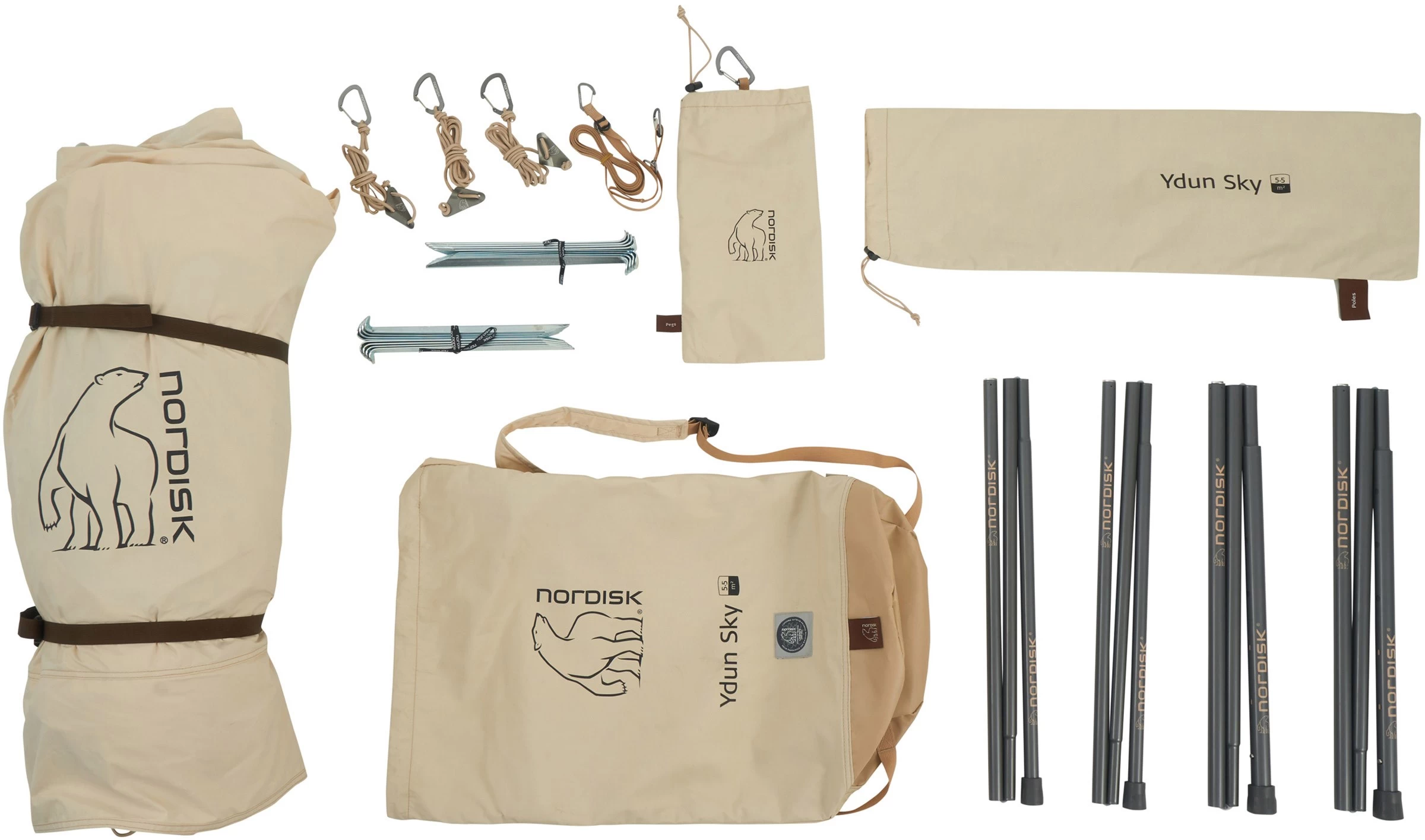 Nordisk Ydun Sky 5.5 Technical Cotton 10 Nordisk Ydun Sky 5.5 Technical Cotton - Billede 10