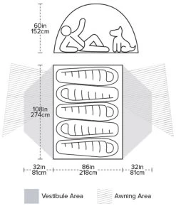 Big Agnes Copper Spur HV UL5 Tent -EventyrSøgerUdstyr 65200024 7