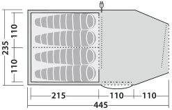 Robens Double Dreamer 4 Tent -EventyrSøgerUdstyr 65200025 8