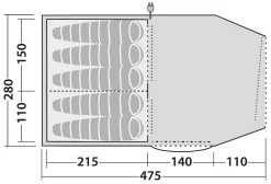 Robens Double Dreamer 5 Tent 18 Robens Double Dreamer 5 Tent -EventyrSøgerUdstyr 65200026 8