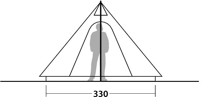 Robens Fairbanks 7 Grande Tipi 8 Robens Fairbanks 7 Grande Tipi - Billede 8