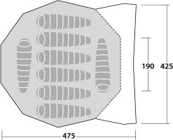 Robens Chinook Ursa 8 Tipi 19 Robens Chinook Ursa 8 Tipi -EventyrSøgerUdstyr 65400032 9