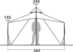 Robens Chinook Ursa S 6 Tipi -EventyrSøgerUdstyr 65400036 3