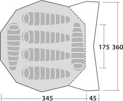 Robens Chinook Ursa S 6 Tipi -EventyrSøgerUdstyr 65400036 6