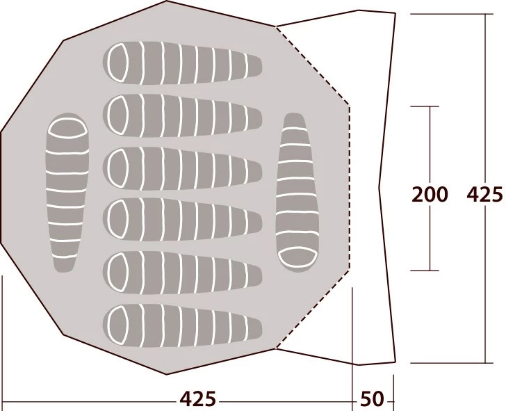 Robens Chinook Ursa 8 PRS Tipi 10 Robens Chinook Ursa 8 PRS Tipi - Billede 10