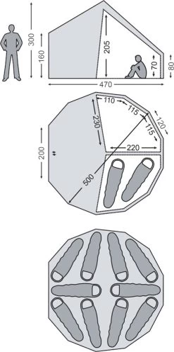 Nordisk Asgard 19.6 Technical Cotton 8 Nordisk Asgard 19.6 Technical Cotton -EventyrSøgerUdstyr 65500012 3