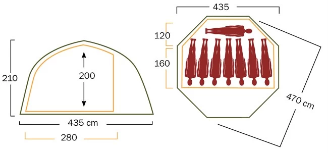 Helsport Varanger Dome 8-10 2 Helsport Varanger Dome 8-10 - Billede 2