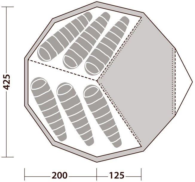 Robens Inner Tent Chinook Ursa 5 Robens Inner Tent Chinook Ursa - Billede 5