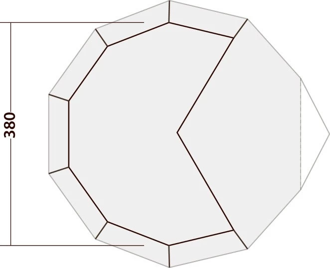 Robens Universal Tipi Mosquito Inner 7 Robens Universal Tipi Mosquito Inner - Billede 7