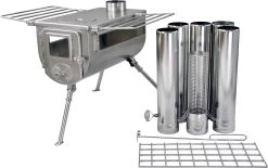 Woodlander Double View Large Cook Camping Stove