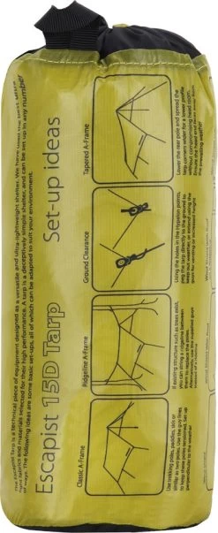 Sea To Summit Escapist™ Ultra-Sil® 15D Large Tarp 7 Sea To Summit Escapist™ Ultra-Sil® 15D Large Tarp -EventyrSøgerUdstyr 66000033 2