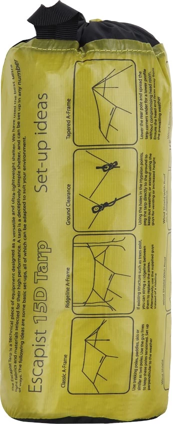 Sea To Summit Escapist™ Ultra-Sil® 15D Large Tarp 3 Sea To Summit Escapist™ Ultra-Sil® 15D Large Tarp - Billede 3