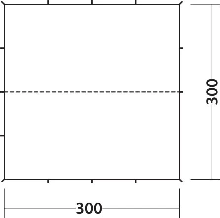 Robens Trail Tarp 3 X 3 M 3 Robens Trail Tarp 3 X 3 M - Billede 3