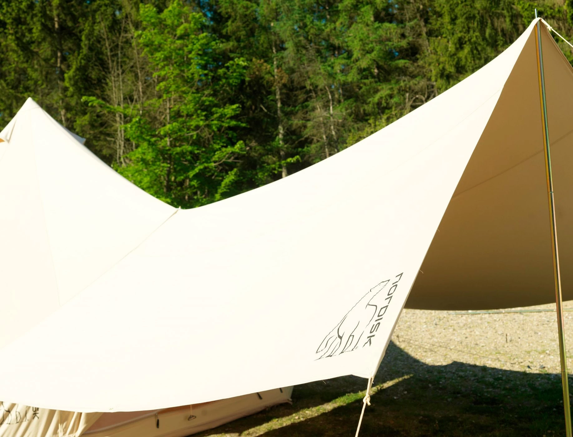 Nordisk Kari 12 M2 Basic Cotton Tarp 2 Nordisk Kari 12 M2 Basic Cotton Tarp - Billede 2