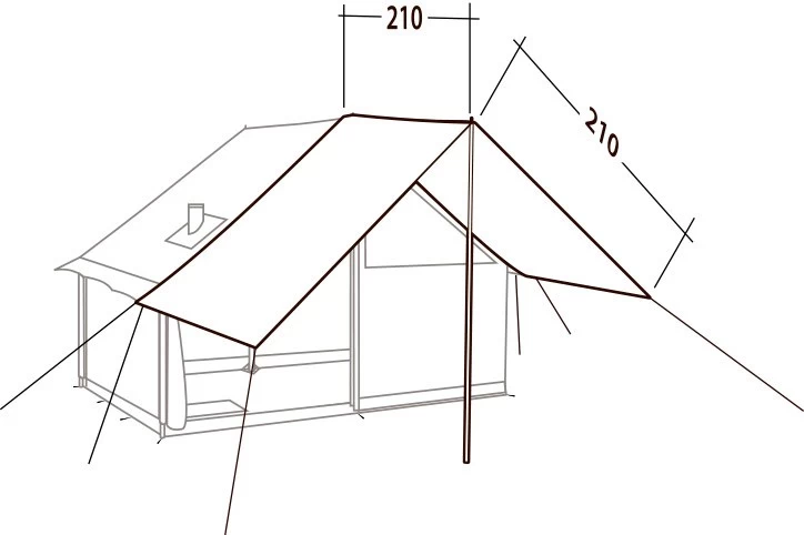 Robens Prospector Tarp 3 Robens Prospector Tarp - Billede 3