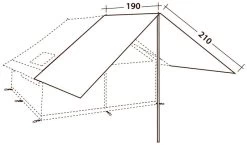 Robens Prospector Tarp 8 Robens Prospector Tarp -EventyrSøgerUdstyr 66000079 3