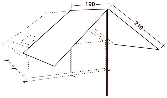 Robens Prospector Tarp 4 Robens Prospector Tarp - Billede 4