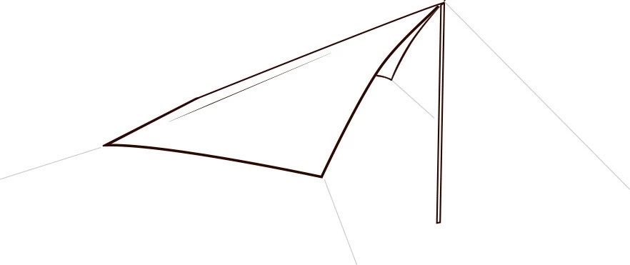 Robens Trail Wing Tarp 3 Robens Trail Wing Tarp - Billede 3
