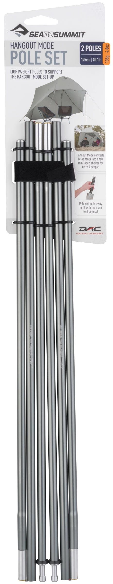 Sea To Summit Telos Hangout Mode Pole Set 7 Sea To Summit Telos Hangout Mode Pole Set - Billede 7