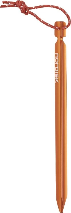 Nordisk Aluminium Triple Twister Pegs, 6 Pcs