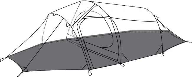 Helsport Gimle Family 4+ Footprint 1 Helsport Gimle Family 4+ Footprint