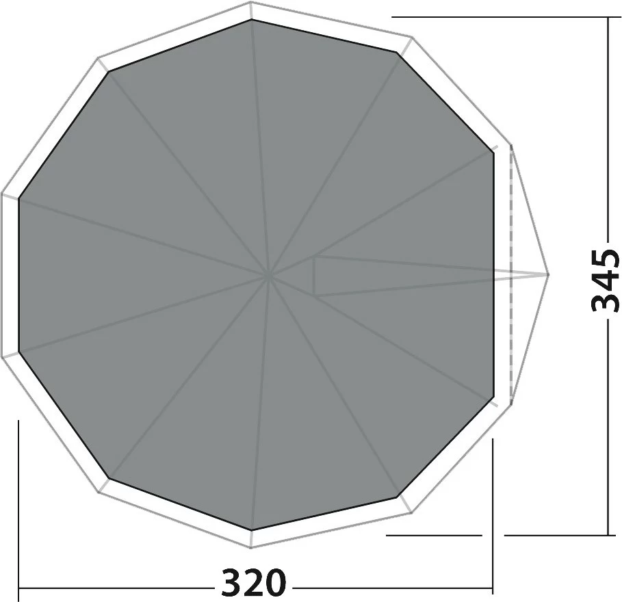 Robens Footprint Chinook Ursa S 2 Robens Footprint Chinook Ursa S - Billede 2