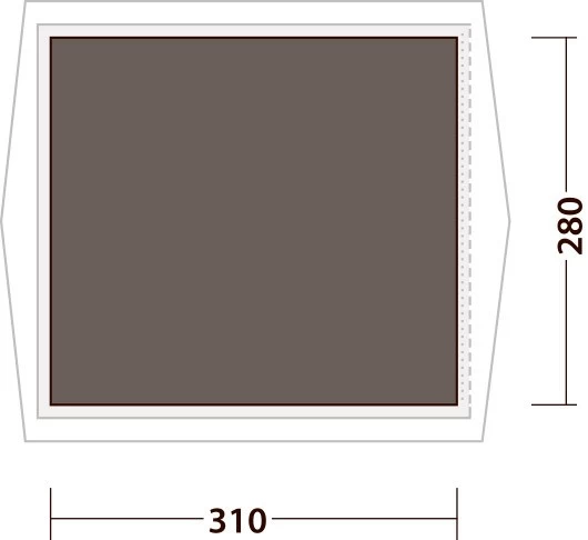 Robens Footprint Prospector Castle 2 Robens Footprint Prospector Castle - Billede 2