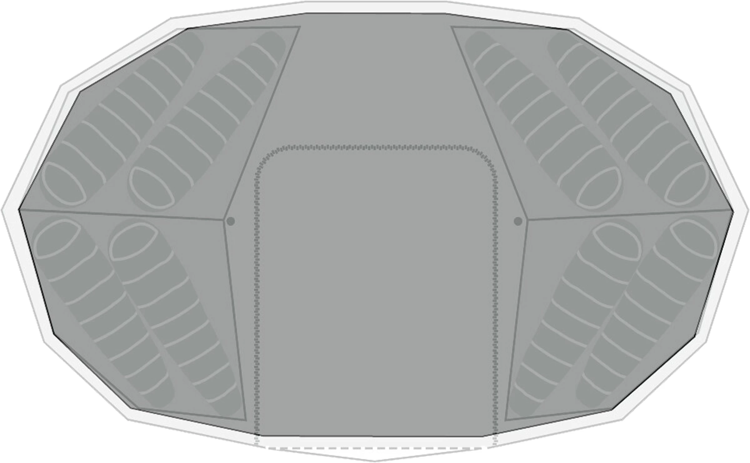 Robens Footprint Klondike 12 Twin 2 Robens Footprint Klondike 12 Twin - Billede 2