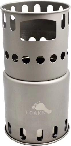 Titanium Backpacking Wood Burning Stove